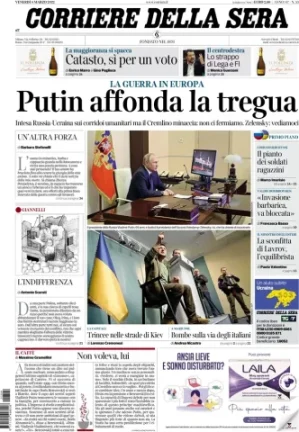 Rassegna stampa di oggi 4 marzo 2022