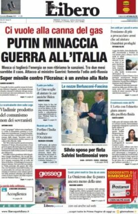 Rassegna stampa di oggi 20 marzo 2022