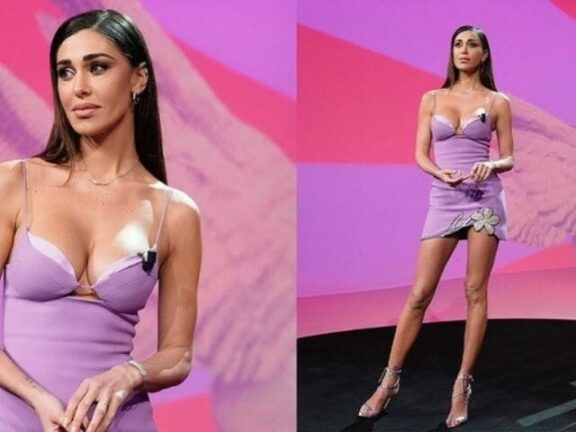 Belen Rodriguez cifre proibitive, un vero schiaffo alla miseria