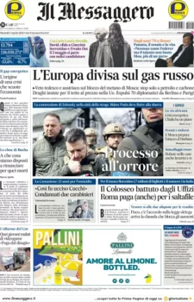 Rassegna stampa di oggi 5 aprile 2022