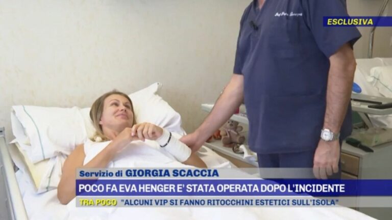 Eva Henger ultimo intervento riuscito. Le sue condizioni di salute