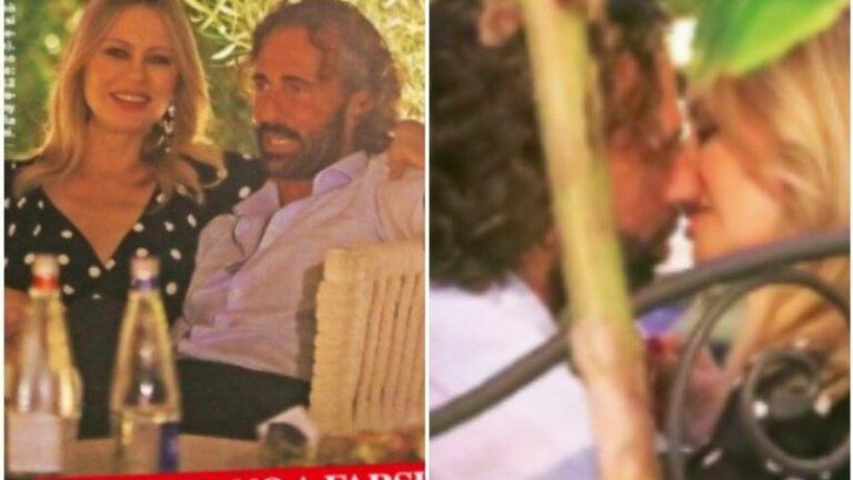 Anna Falchi ricomincia da Walter. Dimenticato Andrea Ruggeri Anna Falchi ricomincia da Walter. Dimenticato Andrea Ruggeri