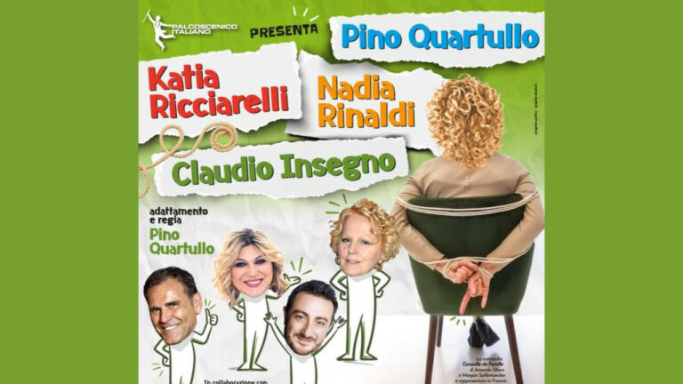 Claudio Insegno e Nadia Rinaldi a RTL per “Riunione di famiglia”