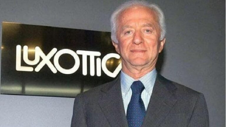 Luxottica: muore fondatore Leonardo Del Vecchio