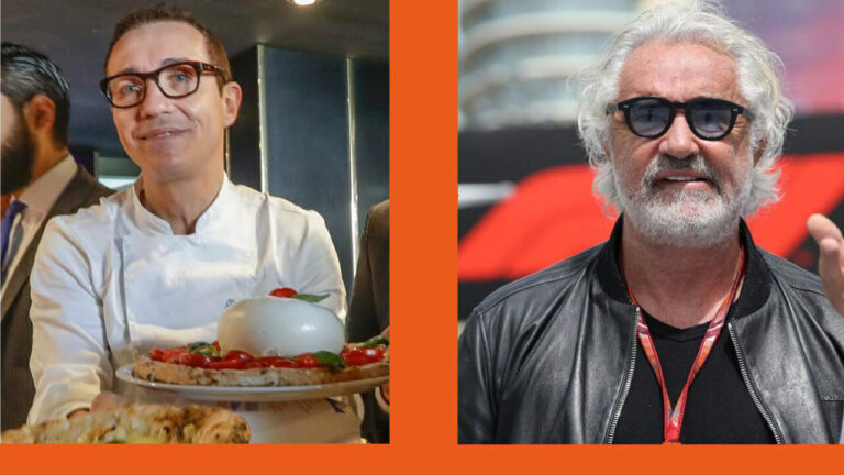 Pizza a Porta a Porta. Briatore vs Sorbillo