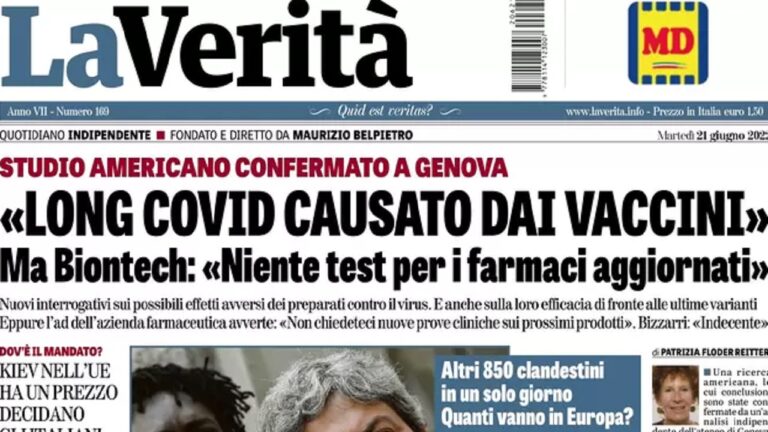 Rassegna stampa di oggi 21 giugno 2022