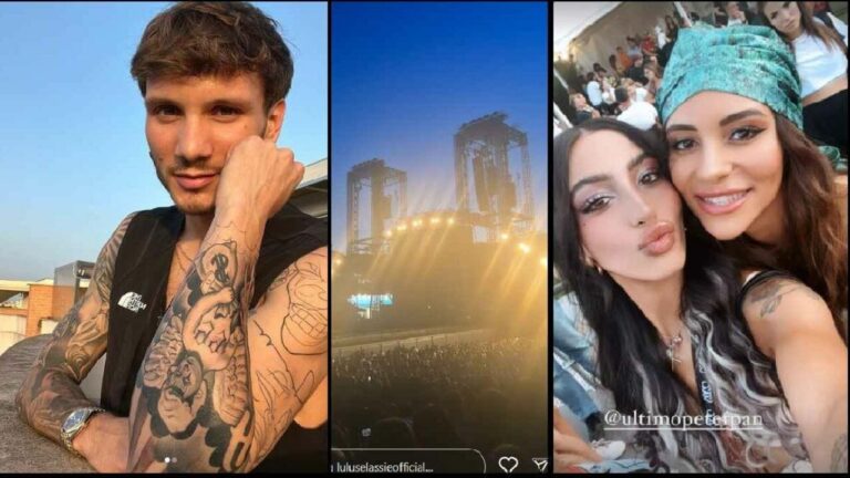 Lulù Selassiè e Manuel al concerto di Ultimo. Cosa succede? Lulù Selassiè e Manuel al concerto di Ultimo. Cosa succede?