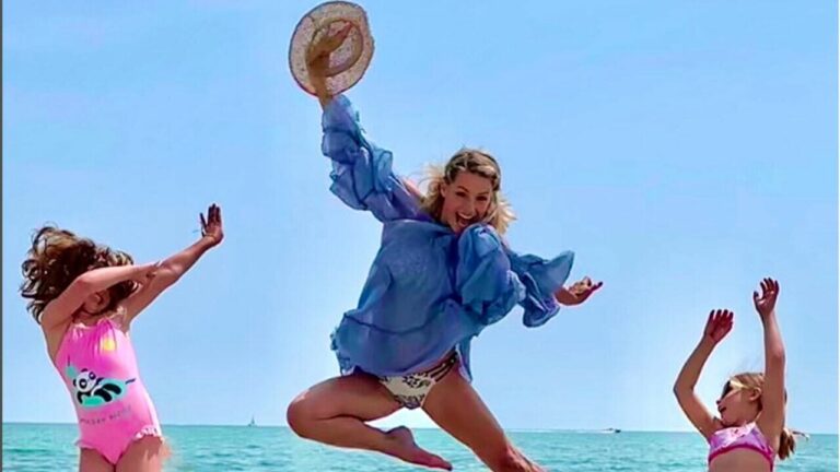 Michelle Hunziker presentazioni in famiglia con Angiolini Michelle Hunziker presentazioni in famiglia con Angiolini