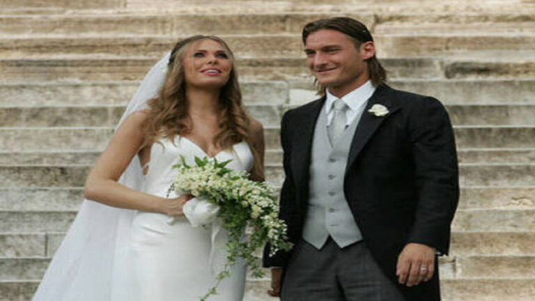 Francesco Totti e Ilary Blasi annunciano la fine del loro matrimonio