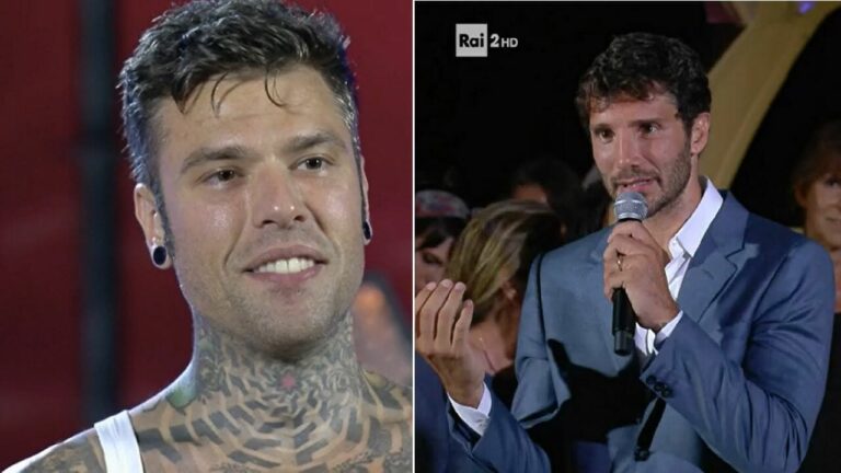 Fedez umilia Stefano De Martino in diretta tv