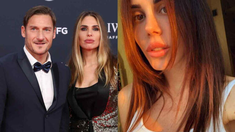 Totti Ilary separazione: “di mezzo” la figlia di Gigi D’Alessio