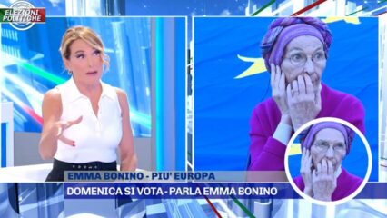 Barbara D’Urso contro Emma Bonino