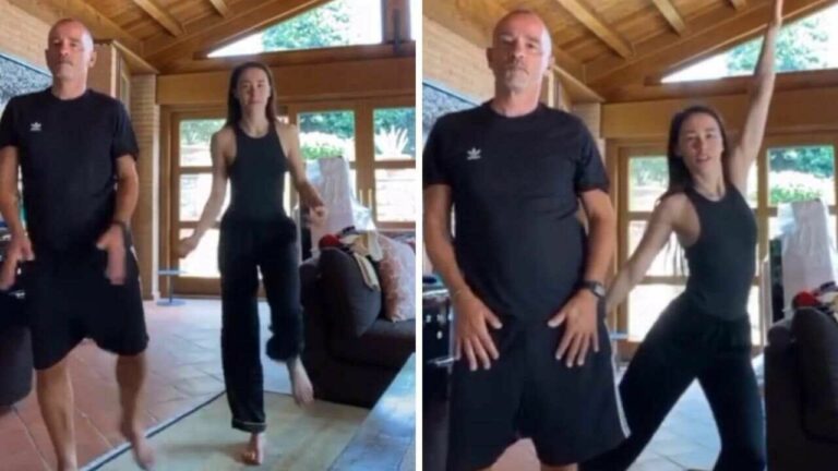 Eros Ramazzotti e la figlia Aurora fanno sognare i fan