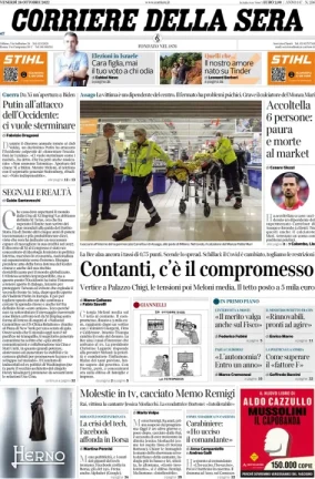 Rassegna stampa di oggi 28 ottobre 2022