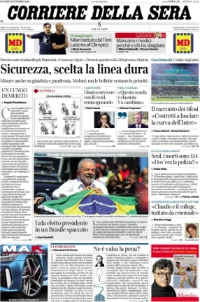 Rassegna stampa di oggi 31 ottobre 2022
