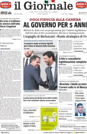 Rassegna stampa di oggi 25 ottobre 2022