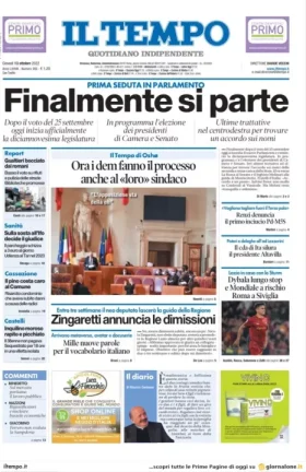 Rassegna stampa di oggi 13 ottobre 2022