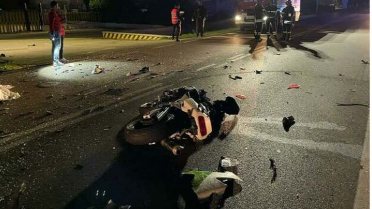 Incidente stradale: centauro muore sul colpo