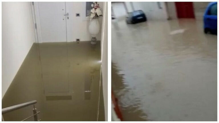 Trapani: bomba d'acqua, Castelvetrano città sommersa