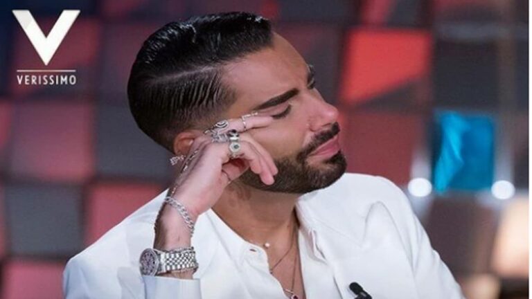 Federico Fashion Style, lacrime a Verissimo