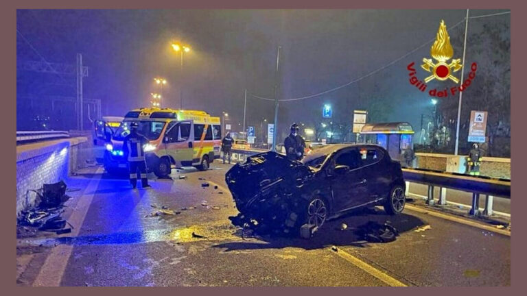 Incidente stradale a Mestre: 2 morti e 2 feriti gravi