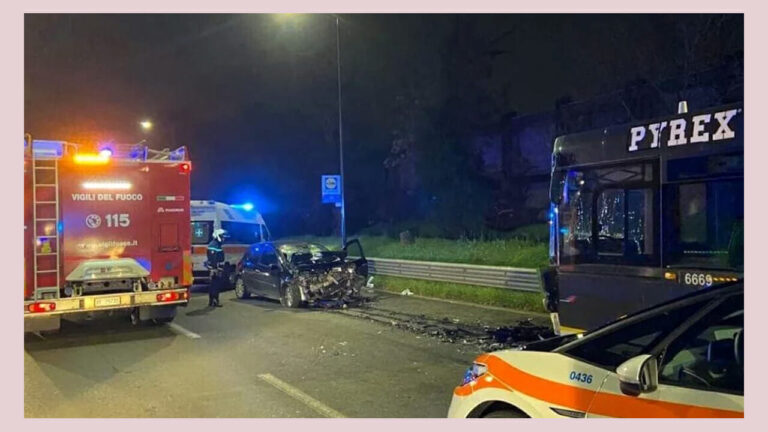Milano: morto automobilista finito con l’auto contro bus