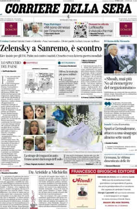 Rassegna stampa di oggi 28 gennaio 2023