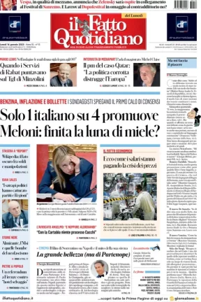 Rassegna stampa di oggi 16 gennaio 2023