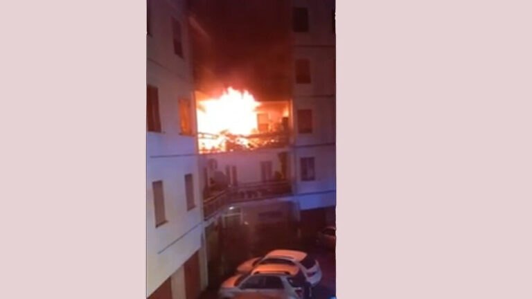 Nuoro: muore asfissiato nell’incendio dell’appartamento