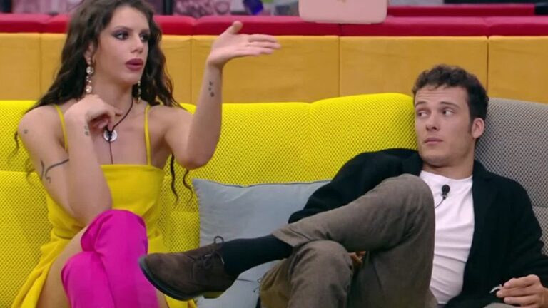 Gf Vip Donnamaria furioso con Antonella Fiordelisi