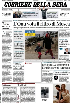 Rassegna stampa di oggi 24 febbraio 2023