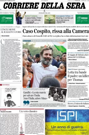 Rassegna stampa di oggi 1° febbraio 2023