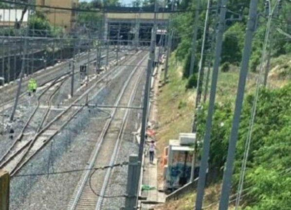 Marina Palmense: poliziotto municipale morto travolto dal treno