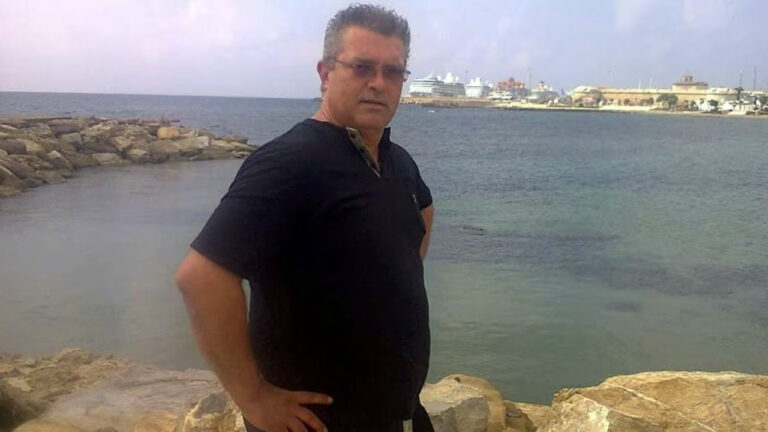 Amedeo Amatizi, 61 anni, morto a Tivoli nell’auto che si ribalta