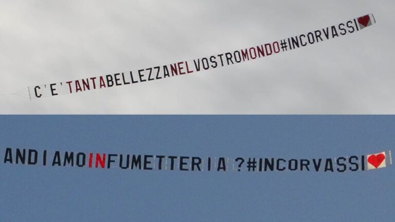 Gf Vip l’aereo che commuove gli Incorvassi