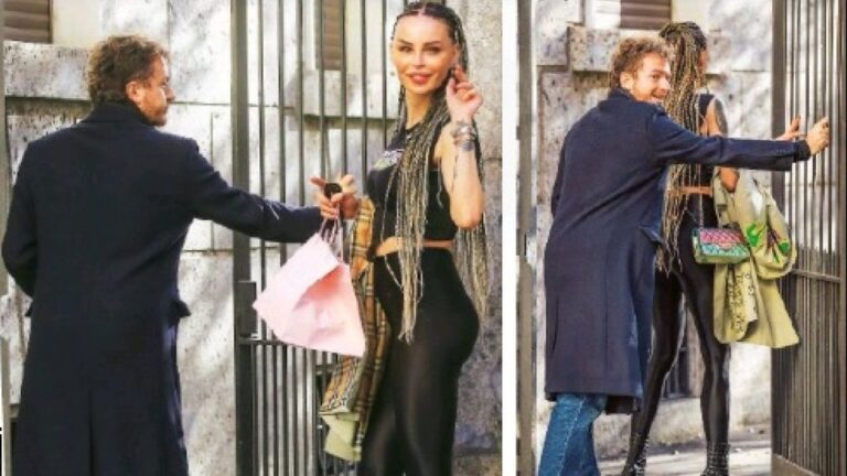 Nina Moric presenta il suo nuovo amore