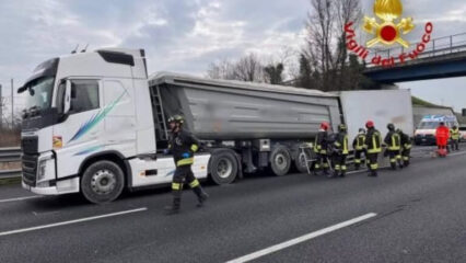 Casalpusterlengo: morto camionista in incidente stradale in A1