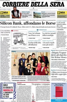 Rassegna stampa di oggi 14 marzo 2023
