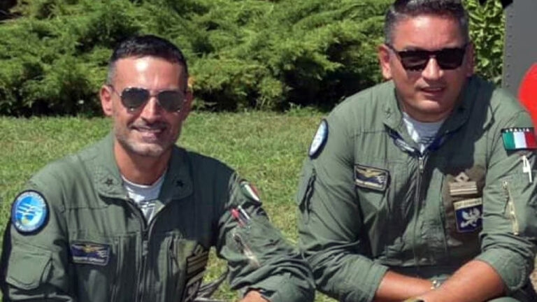 Giuseppe Cipriano e Marco Meneghello i due piloti morti a Guidonia