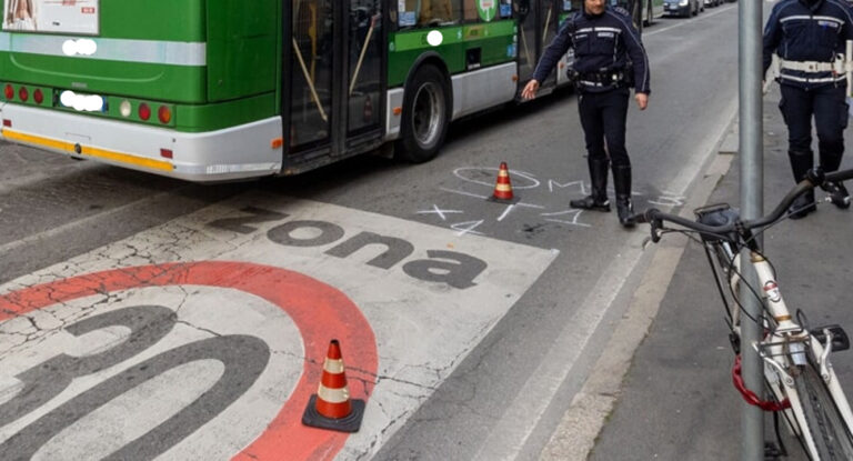 Milano: morto 25enne colpito dal bus