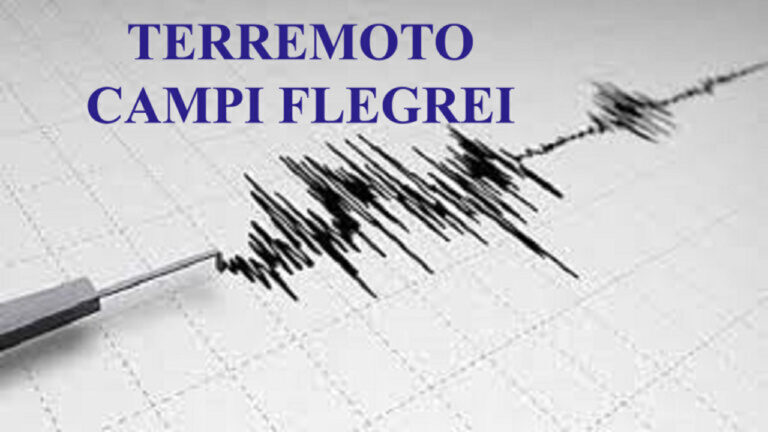 Terremoto: scossa di 2.6 ai Campi Flegrei di Napoli
