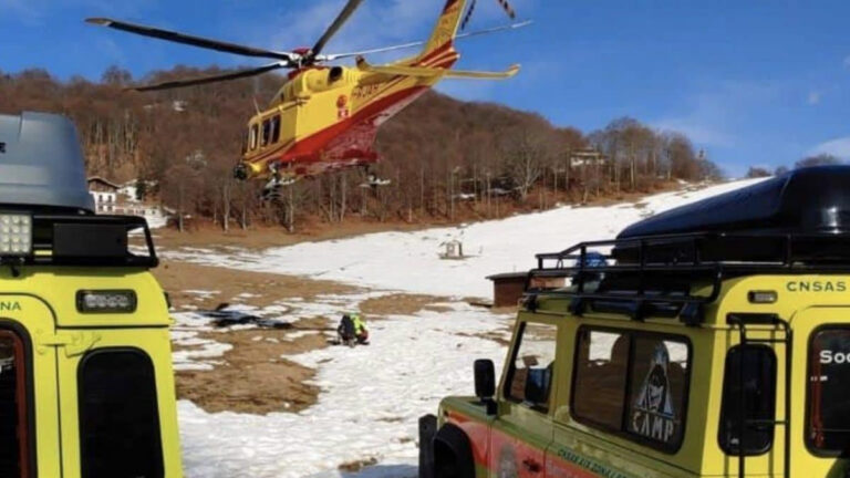 Valcamonica: morto 24enne precipita da una cascata ghiacciata