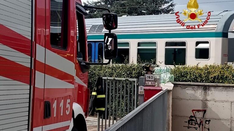 Domegliara: donna morta travolta dal treno