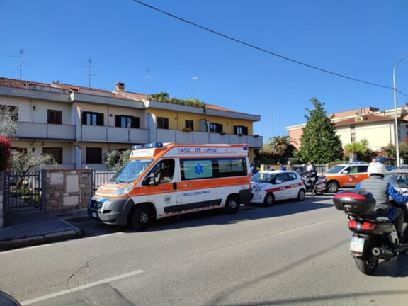 Prato: 65enne morto, è precipitato da un’altezza di otto metri