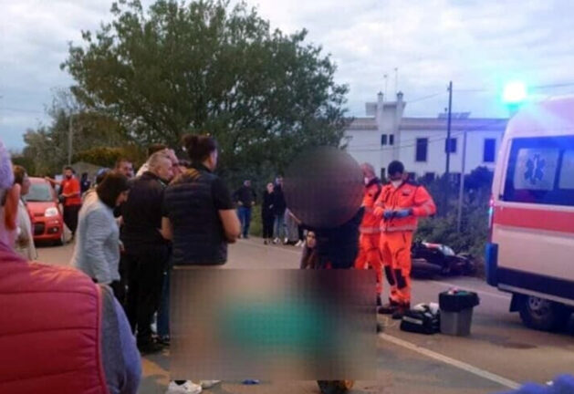 Tricase: morto Antonio Manno, 21 anni, con la moto finisce contro un’auto