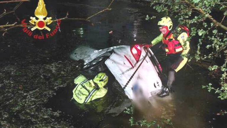 Porcia: auto nel lago, morto 30enne