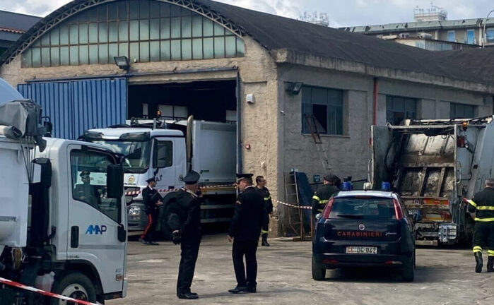 Palermo: operaio 47enne morto mentre ripara compattatore