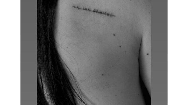 Aurora Ramazzotti il tatuaggio è una stoccata agli hater