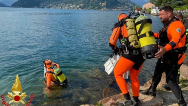 Lago di Lugano: morto 22enne recuperato a 18 metri di profondità