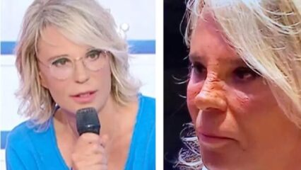 Maria De Filippi Immagini Shock Cosa Le Successo Al Naso